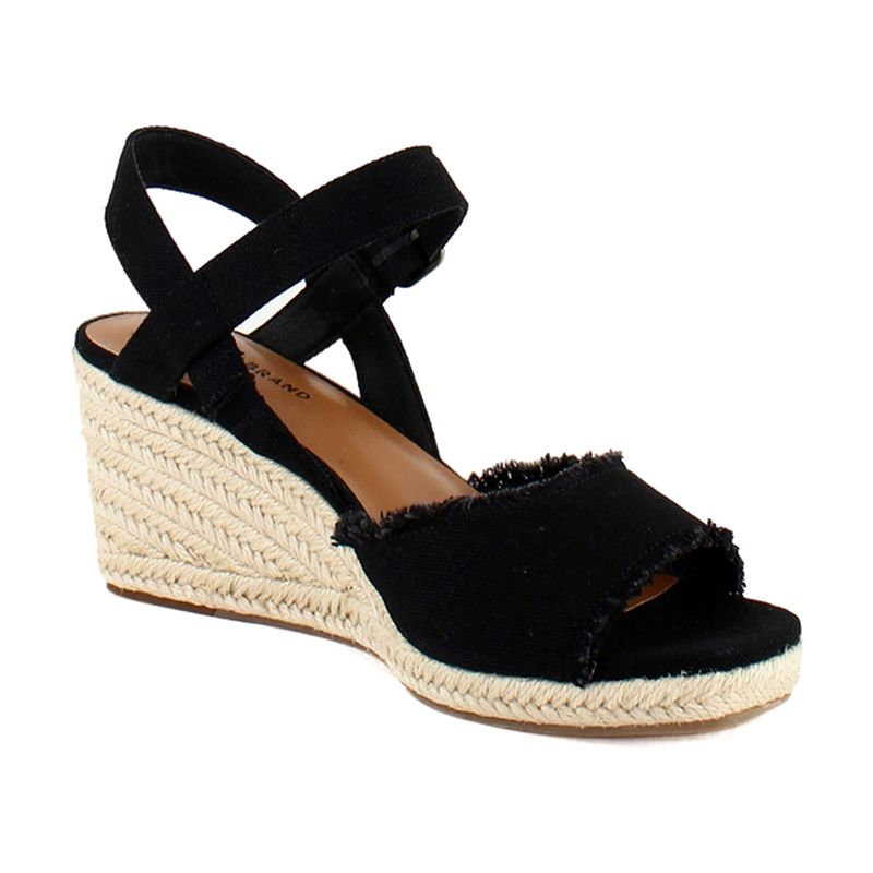 Lucky Brand Mindra Black Denim Wide